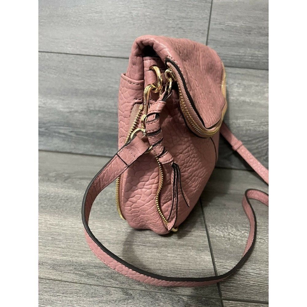 Vince Camuto Large Lamb Leather Crossbody Bag - Ida pink - Picture 2 of 8